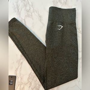Gymshark Olive Green Original Vital Leggings Size Small